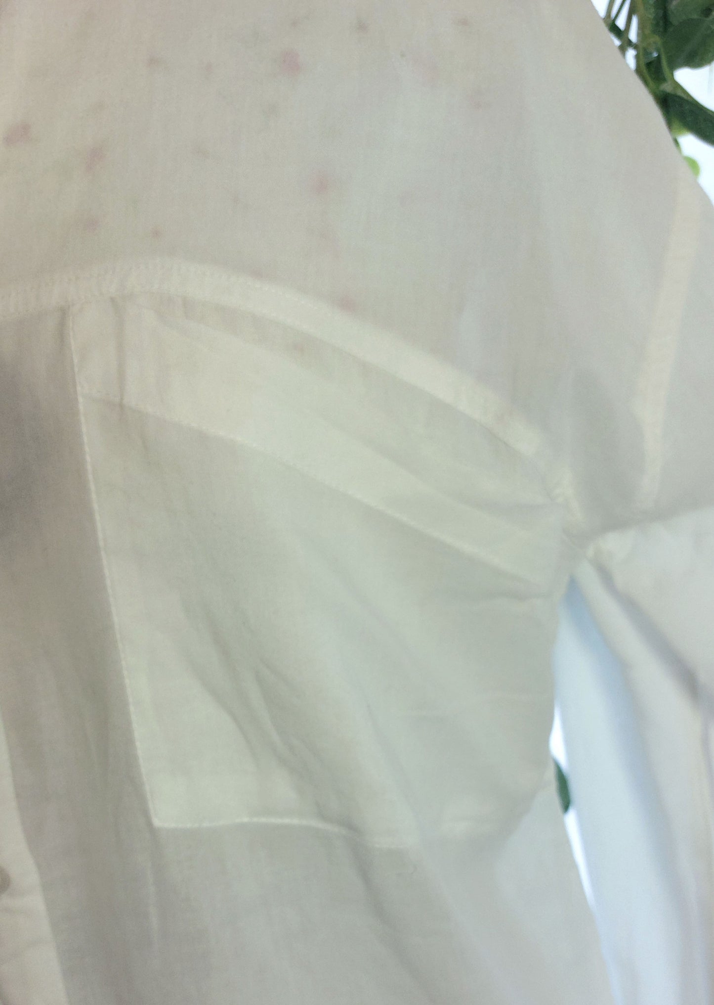 SIZE 10 ASOS WHITE OVERSIZED LONG SLEEVED SHIRT