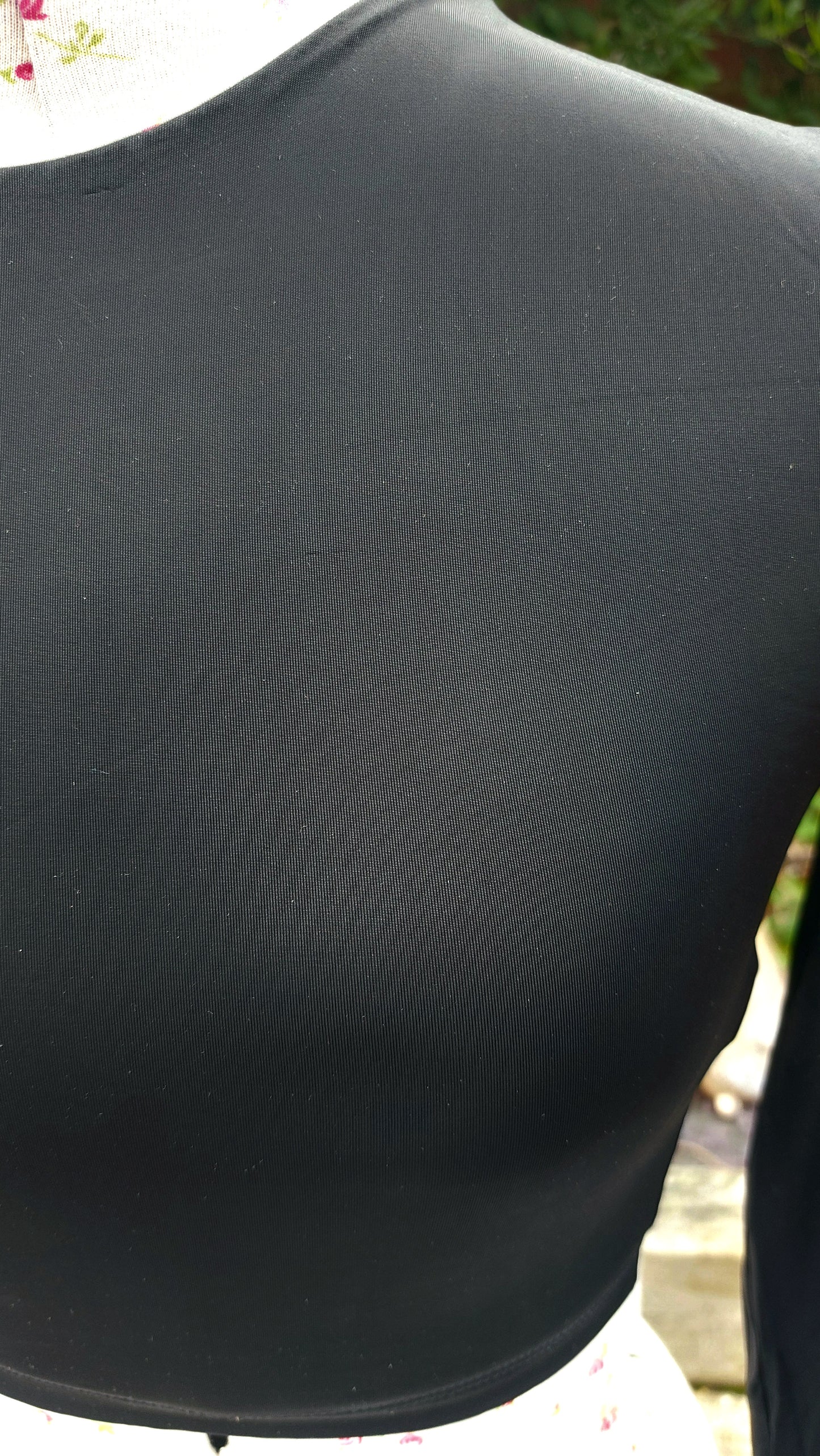 NEW ZARA BLACK LONG SLEEVED CROP TOP