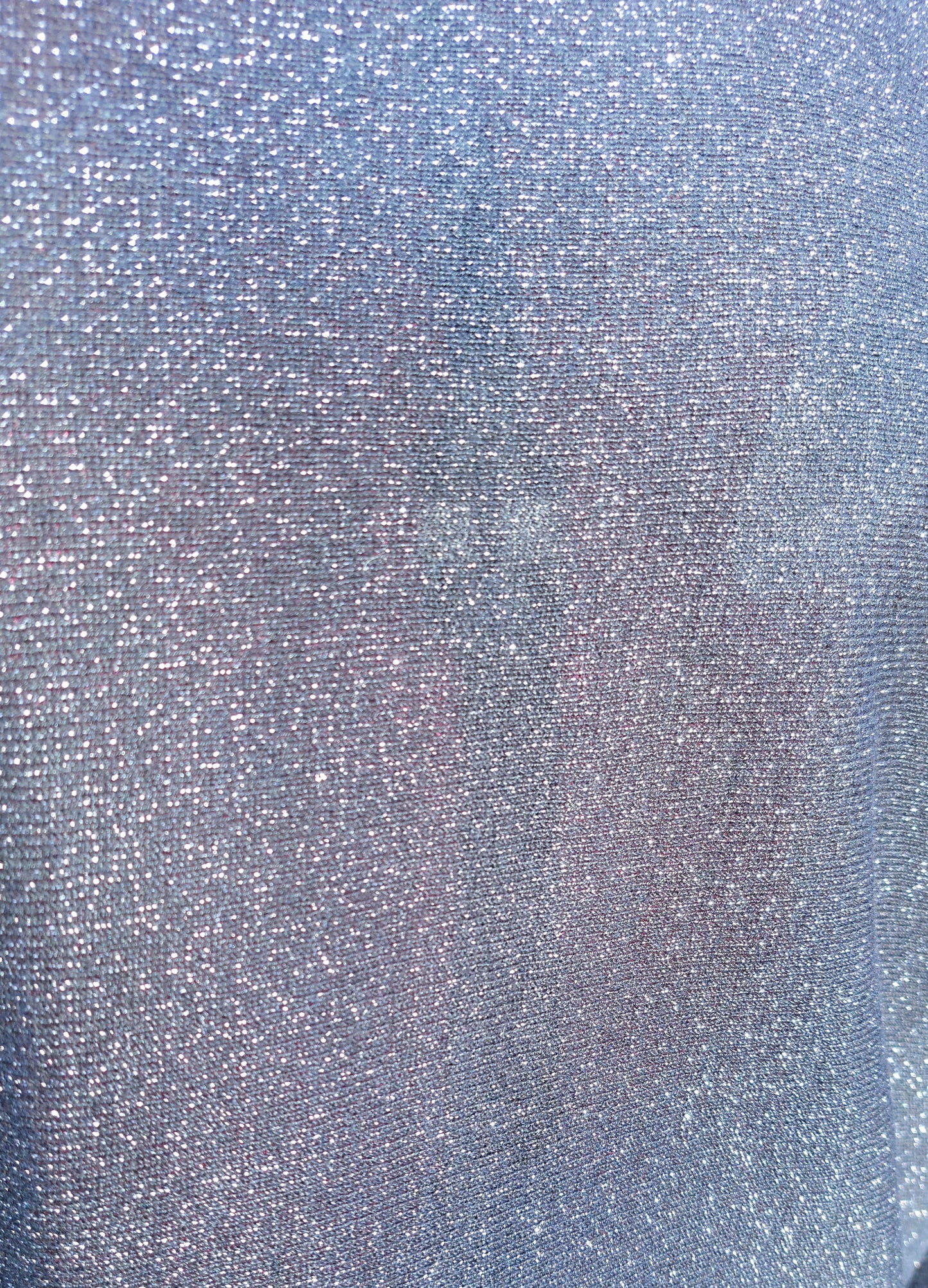 SIZE M GOK BLACK SPARKLE BATWING JUMPER