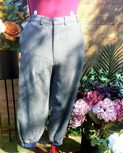 RARE JAYROS GOLF TROUSERS ADAPTED INTO 3/4 CROPPED TROUSERS