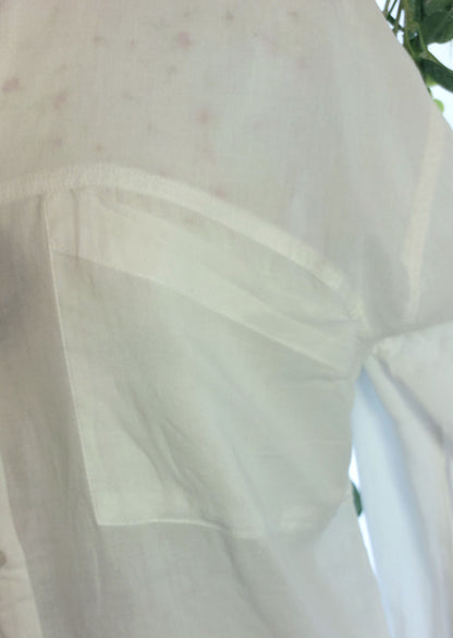 SIZE 10 ASOS WHITE OVERSIZED LONG SLEEVED SHIRT