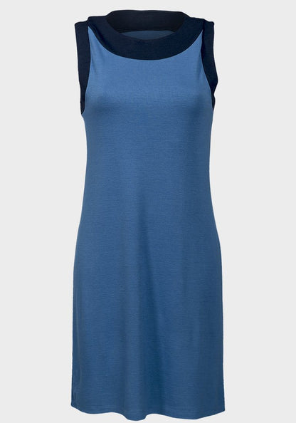 SLEEVELESS JERSEY DRESS